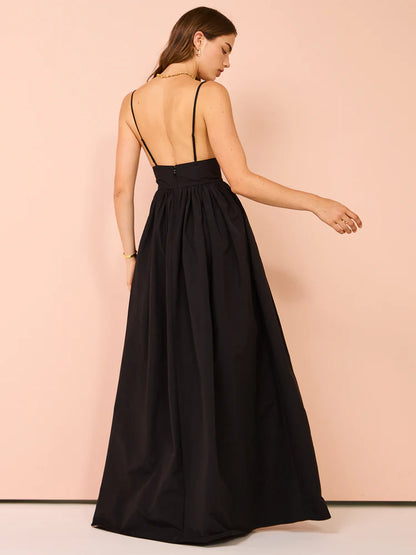 Auteur - Sophia maxi dress in black