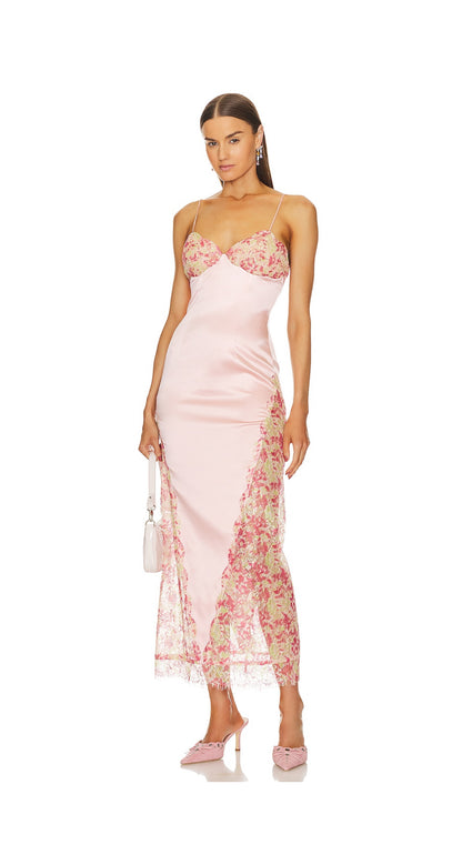 Nana Jacqueline - Eva silk maxi dress