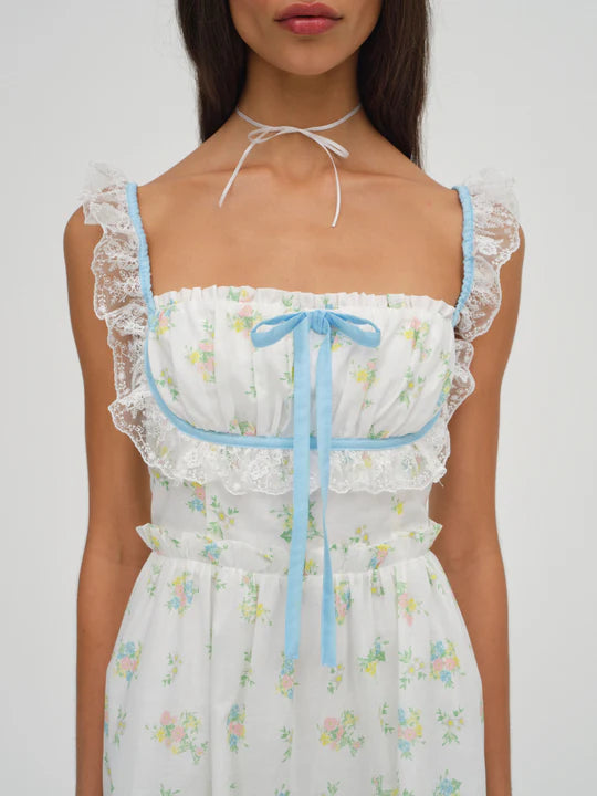 For Love & Lemons - Sage mini dress