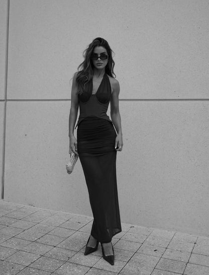 Camila Coelho - Carolina maxi in Black