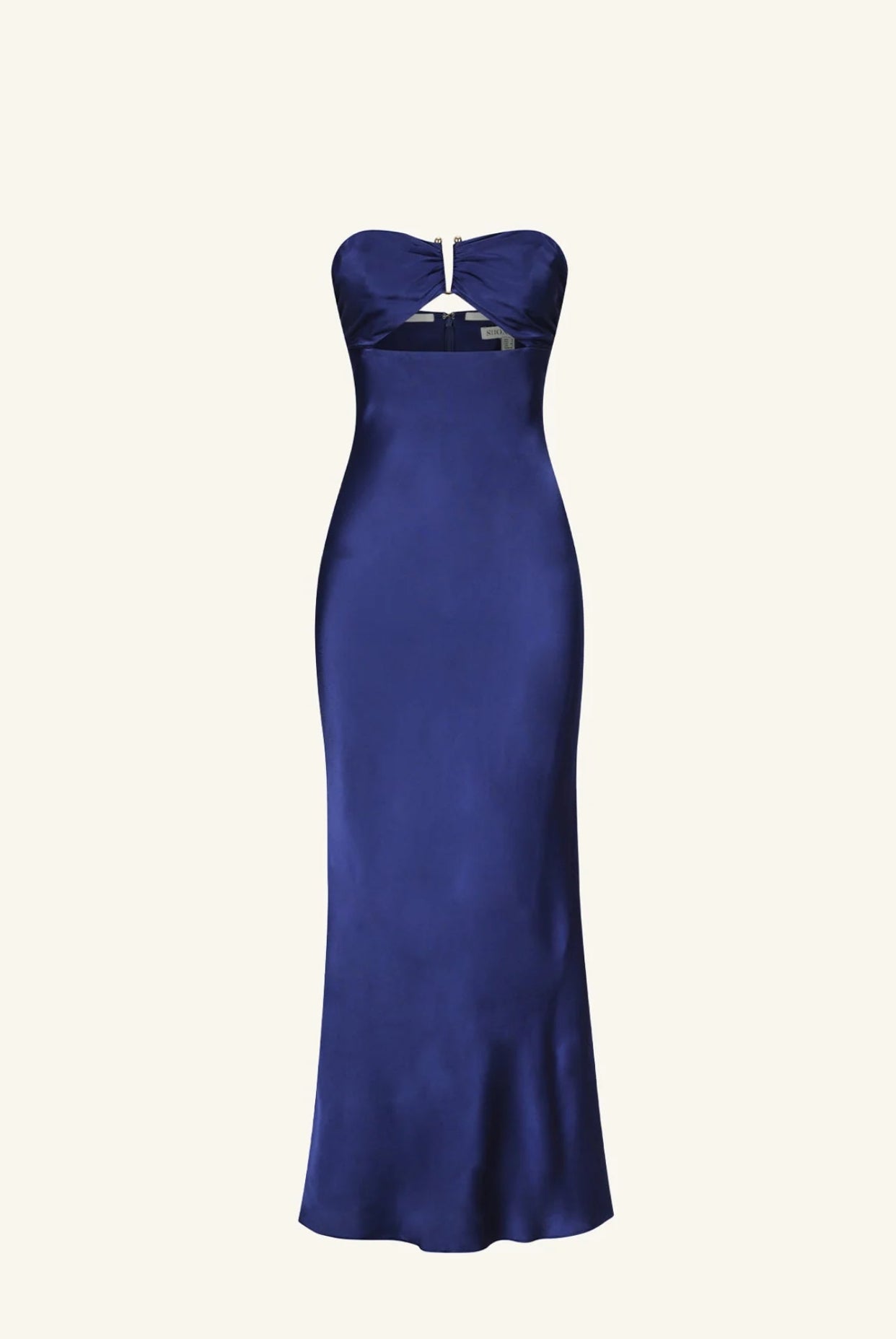 Shona Joy - Arienzo strapless midi dress in Midnight