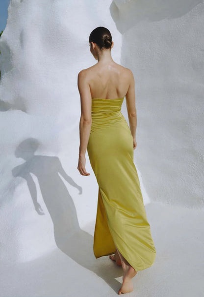 Baobab - Concha dress in Limoncello