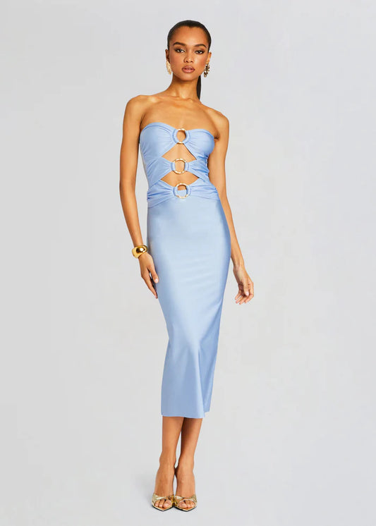 Shani Shemer - Lily Maxi Dress In Blue Sky