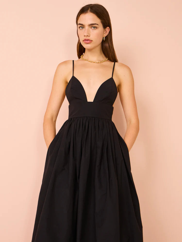 Auteur - Sophia maxi dress in black