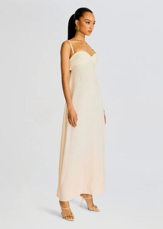 Shani Shemer - Violet maxi dress in Cream