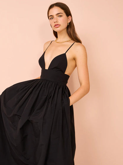 Auteur - Sophia maxi dress in black