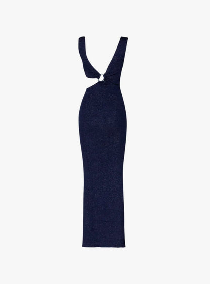 Baobab - Bridgette knit maxi dress in Notte