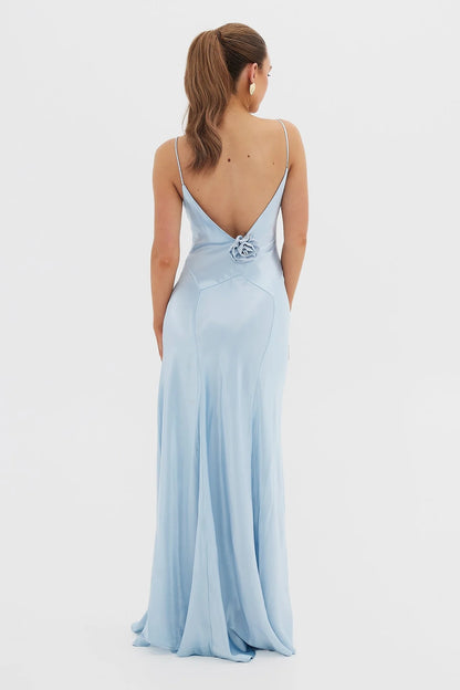 Bübish Luxe - Rose gown in Baby Blue