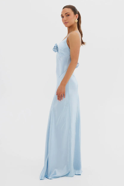 Bübish Luxe - Rose gown in Baby Blue