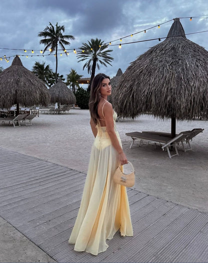 Camila Coelho - Maxi dress in Yellow