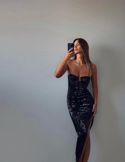 Camila Coelho - Midi dress in Black